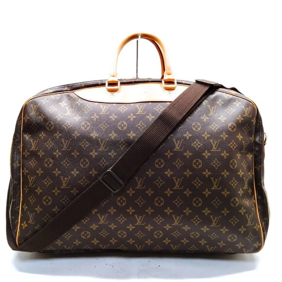 Louis Vuitton LV Travel Bag Alize2Poches Brown Monogram 719-041925 - Picture 1 of 9